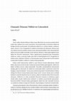 Research paper thumbnail of Osmanlı Dönemi Nübüvvet Literatürü