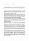 Research paper thumbnail of A proposito de la soberania y seguridad alimentaria