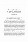 Research paper thumbnail of Recovery from Trauma in Post–9/11 Horror/Terror of Mike Flanagan’s Oeuvre