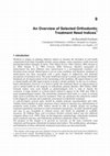 Research paper thumbnail of An Overview of Selected Orthodontic Treatment Need Indices