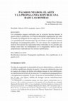 Research paper thumbnail of Pájaros negros: arte y propaganda republicana bajo las bombas