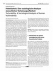 Research paper thumbnail of »Folterbarkeit. Eine soziologische Analyse menschlicher Verletzungsoffenheit«, Zeitschrift für Soziologie (ZfS), 5-6/2019, S.  378–400 (Open Access)