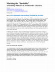 Research paper thumbnail of Boucher, M. L. (2020). The white conundrum: White social studies teachers, fear, and the racial contract. In  Hawkman, A. & Shear S. B., Marking the Invisible: Articulating whiteness in social studies education and  research. New York, NY. Information Age Publ.