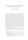 Research paper thumbnail of Garden as Capriccio: The Hortulan Pleasures of Imagination" in  
Fancy in Eighteenth-Century European Visual Culture (eds. M. Percival & M. Adrien, Oxford Studies in the Enlightenment, 2020, copyright)