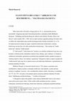 Research paper thumbnail of Marin Knezović STANOVNIŠTVO HRVATSKE U "ABBILDUNG UND BESCHREIBUNG… " BALTHASARA HACQUETA