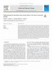 Research paper thumbnail of Differentiating lava slip planes from tectonic faults: A key issue in structural geology