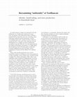 Research paper thumbnail of Reexamining "uniformity" at Teotihuacan: Identity, handcrafting, and mass production in household ritual