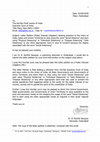 Research paper thumbnail of Dr. B Karthik Navayan Letter Petition to Supreme Court of India