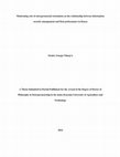 Research paper thumbnail of Moderating role of entrepreneurial orientation on the relationship between information security management and firm performance in Kenya