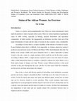 Research paper thumbnail of Status of the Adiyan Women: An Overview *Dr M Sini