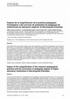 Research paper thumbnail of Impacto de la resignificación de la práctica pedagógica