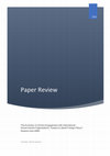 Research paper thumbnail of The Evolution of China's IGO Participation Paper Review