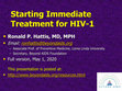 Research paper thumbnail of Starting Immediate HIV Treatment - May 2020: Full version, updated per 12/18/19 HHS recommendations