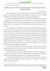 Research paper thumbnail of La Opinión Consultiva N° 23/17 de la Corte Interamericana de Derechos Humanos: Naturaleza y Animales No Humanos