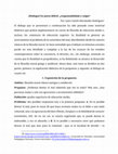 Research paper thumbnail of [Diálogo] Un juicio difícil: ¿responsabilidad o culpa