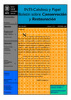 Research paper thumbnail of Boletín Conservación y Restauración del Papel