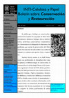 Research paper thumbnail of Boletín Conservación y Restauración del Papel