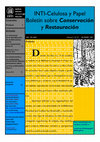 Research paper thumbnail of Boletín Conservación y Restauración del Papel