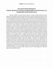 Research paper thumbnail of Evaluating the Impact of the Laboratory Learning Environment and Use of a Computer‐assisted Learning Resource on Anatomical Knowledge Recall among Undergraduate University Students