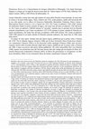 Research paper thumbnail of Analisi di D. Bouillon, 'L’interprétation de Jacques Zabarella le Philosophe. Une étude historique logique et critique sur la règle du moyen terme dans les “Opera logica” (1579)', (Textes de philosophie, 3), Paris: Éditions Classiques Garnier, 2009