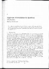 Research paper thumbnail of Imprecise Probabilities in Quantum Mechanics