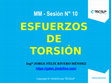 Research paper thumbnail of * ESFUERZOS DE TORSIÓN