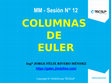 Research paper thumbnail of * COLUMNAS DE EULER