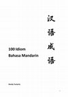 Research paper thumbnail of 100 Idiom Bahasa Mandarin