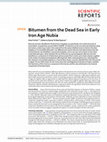 Research paper thumbnail of Bitumen from the Dead Sea in early iron Age nubia