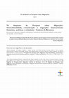 Research paper thumbnail of VI Simpósio de Pesquisa sobre Migrações. Interculturalidade, comunicação e migrações internacionais: fronteiras, políticas e cidadania – Caderno de Resumos