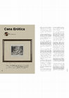 Research paper thumbnail of Cena Erótica