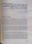 Research paper thumbnail of El Estado complejo y el Estado simple en la encrucijada de los principios de identidad y diferencia. Una reflexión sobre la descentralización