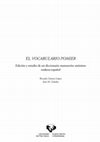 Research paper thumbnail of 2020 - El Vocabulario Pomier. Edición y estudio de un diccionario manuscrito anónimo euskera-español