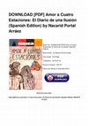 Research paper thumbnail of Amor A Cuatro Estaciones El Diario De Una Ilusi n Spanish Edition