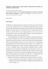 Research paper thumbnail of Introduction -Political economy, capital fractions, transnational class formation: Re- visiting the Amsterdam School