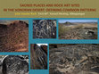 Research paper thumbnail of SACRED PLACES AND ROCK ART SITES IN THE SONORAN DESERT DEFINING COMMON PATTERNS