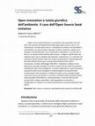 Research paper thumbnail of Open innovation e tutela giuridica dell'ambiente. Il caso dell'Open Source Seed Initiative