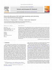 Research paper thumbnail of Hierarchically porous ZnO with high sensitivity and selectivity to H2S derived from biotemplates