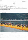 Research paper thumbnail of Tutti sulla giostra di Christo. I Floating Piers sul Lago d'Iseo