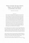 Research paper thumbnail of "History's So Strong": The Topos of Historia Magistra Vitae and the Rediscovery of Dictatorship in Latin America