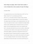 Research paper thumbnail of Stale writing is one plague. Albert Camus' book is another. A review of Station Eleven with a mention of Camus' The Plague