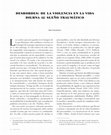 Research paper thumbnail of Desbordes: de la violencia en la vida diurna al sueño traumático