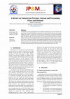 Research paper thumbnail of A Review on Natural Gas Previous, Current and Forecasting Prices and Demand