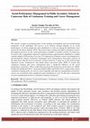 Research paper thumbnail of Social Performance Management in Public Secondary Schools in Cameroon: Role of Continuous Training and Career Management