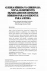 Research paper thumbnail of Guerra Híbrida vs. Gibridnaya Voyna: os diferentes significados dos conflitos híbridos para o Ocidente e para a Rússia