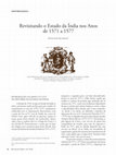 Research paper thumbnail of "Revisitando o Estado da Índia nos anos de 1571 a 1577", Revista de
Cultura, nº 36, Macau, 2010, pp. 88-112.