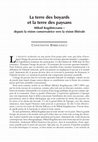 Research paper thumbnail of Barbulescu Constantin, La terre des boyards t la terre des paysans. Mihail Koalniceanu-depuis la vision coervatrice vers la vision liberale