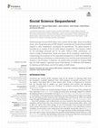 Research paper thumbnail of Social Science Sequestered