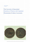 Research paper thumbnail of ANALAYSIS OF TIBERIUS' CARPENTUM COIN (22 AD)