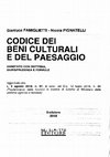 Research paper thumbnail of Commento agli artt. 160-161, Codice dei beni culturali e del paesaggio, II edizione